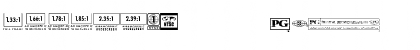 MovieRatingsAndFormats Regular Font MovieRatingsAndFormats Regular Font