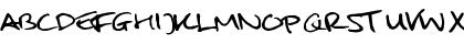 Mulder handwriting Regular Font