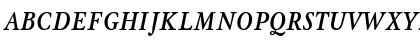 MyslNarrowC BoldItalic Font