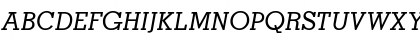 Nashville Medium Italic Font