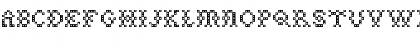 Needle PointSew Font Needle PointSew Font