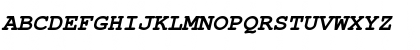 NimbusMonLEE Bold Italic Font