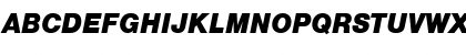 NimbusSanDBla Italic Font