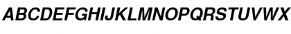 NimbusSanLUN Bold Italic Font