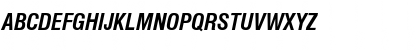 Nimbus Sans Becker DCon Bold Italic Font
