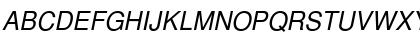 Nimbus Sans Becker L Italic Font