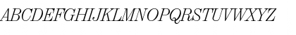 NormanBecker-ExtraLight Italic Font