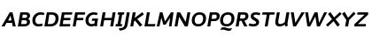 NubianBoldItalic Regular Font