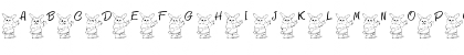 101! Bunny SayZ... Regular Font 101! Bunny SayZ... Regular Font