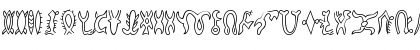 101! Easter Island III Regular Font 101! Easter Island III Regular Font