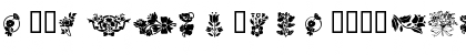 101! Floral Designs 1 Regular Font 101! Floral Designs 1 Regular Font