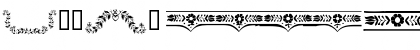 101! Floral Dividers 1 Regular Font 101! Floral Dividers 1 Regular Font