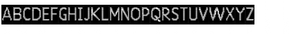 24 LED Modul Regular Font 24 LED Modul Regular Font