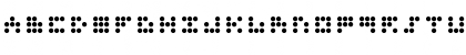 3x3 dots Bold Font 3x3 dots Bold Font