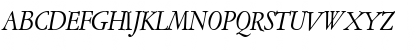 A771-Roman Italic Font