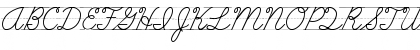 AbcCursiveLined Regular Font AbcCursiveLined Regular Font