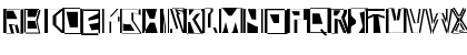 Abstract Abomination Regular Font