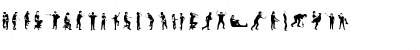 accion dingbat tipografia Regular Font