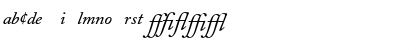 ACaslonExp Regular Italic Font