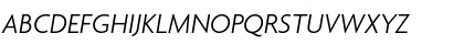 Agenda Italic Font