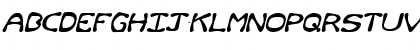 Rum and Bones Italic Font Rum and Bones Italic Font