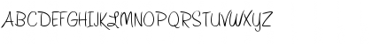 AL Hurried Note Regular Font
