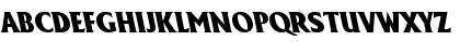 AlbertaBackslantHeavy Regular Font