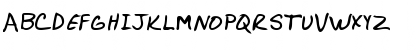 AllensHand Regular Font AllensHand Regular Font