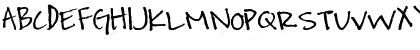 Amanda's Hand Regular Font Amanda's Hand Regular Font