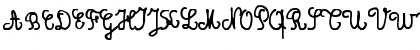 Amandine Regular Font Amandine Regular Font