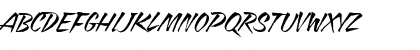 Blazing Italic Font