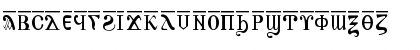 AntoniousOL OverLine Thin Regular Font