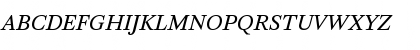 ArnhemLF-BlondItalic Regular Font
