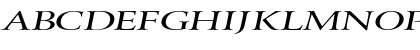 Array Extended Italic Font Array Extended Italic Font
