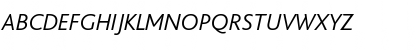 BlissLightItalic Regular Font