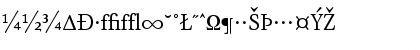 AtmaSerifExp-BookRoman Regular Font
