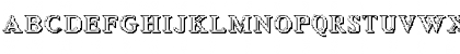 Blockstepped 3D Regular Font Blockstepped 3D Regular Font