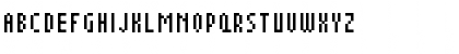 AuX DotBitC Compressed Regular Font AuX DotBitC Compressed Regular Font