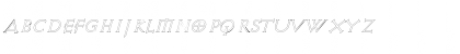 AvalonQuestOutline Italic Font AvalonQuestOutline Italic Font