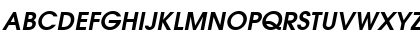 AvantGarGotItcLEE Bold Italic Font
