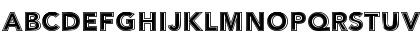 Avenir 95 Custom.Outerline Normal Font