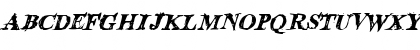 Blood Crow Italic Italic Font