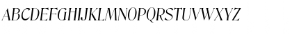 Blue Ridge Light SF Italic Font
