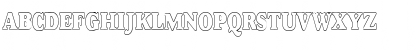 Alfredo Heavy Hollow Condensed Regular Font Alfredo Heavy Hollow Condensed Regular Font
