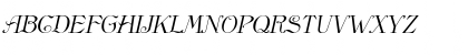 Anglican Italic Font