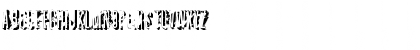 AZ crushed Font AZ crushed Font