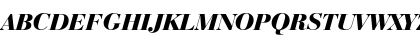 BauerBodni Blk BT Black Italic Font BauerBodni Blk BT Black Italic Font