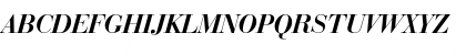 BauerBodni BT Bold Italic Font BauerBodni BT Bold Italic Font