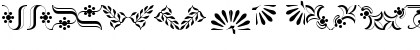 Borderbats-Fleur2 Regular Font Borderbats-Fleur2 Regular Font