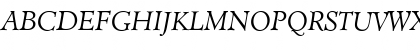 Cleric Light SSi Light Italic Font